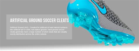 artificial ground soccer cleats.